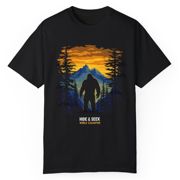 Bigfoot Hide and Seek World Champion - T-Shirt - Picture 1 of 1